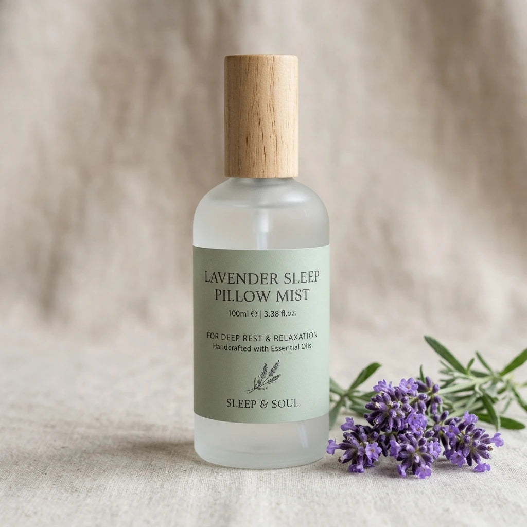 Calm & Rest Lavender Sleep Pillow Mist (100ml) - Pure Aromatherapy Spray