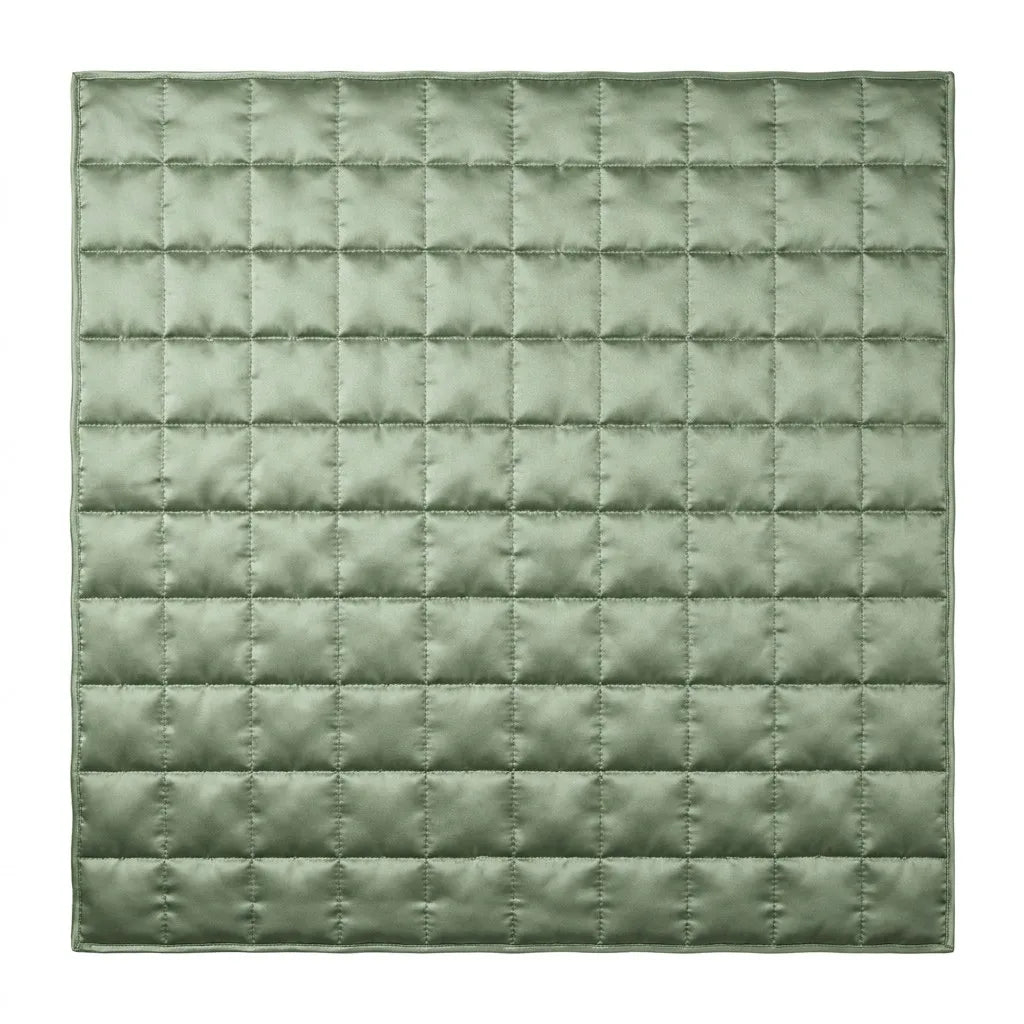 22-Momme Weighted Silk Relaxation Wrap - Deep Pressure Therapy for Restful Sleep