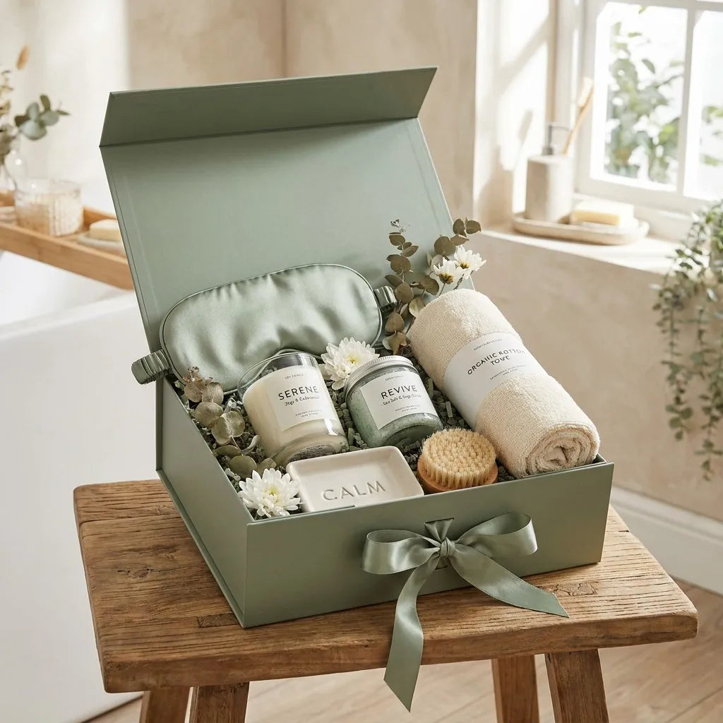 The Ultimate Wellness Retreat: 6-Piece Luxury Spa Gift Box for Women