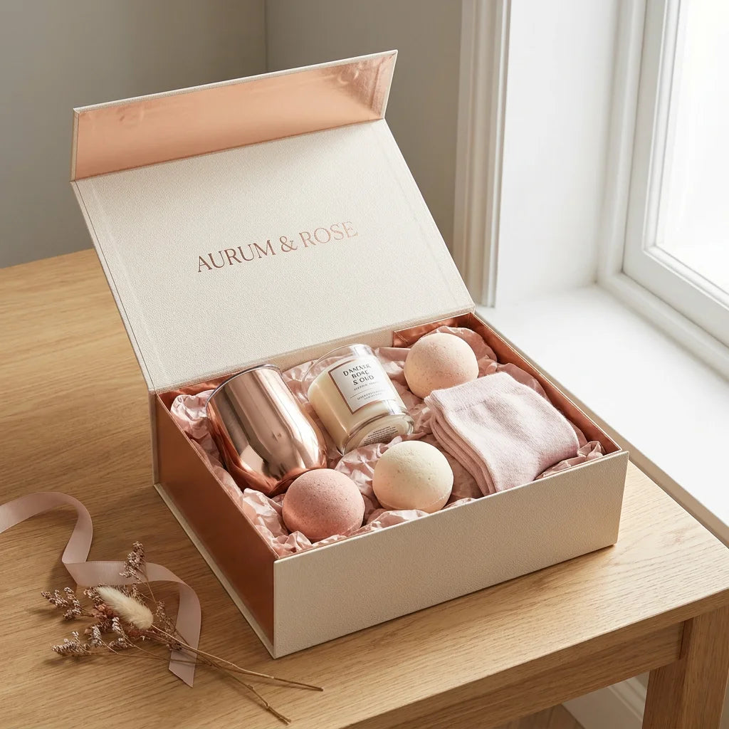 The Ultimate Wellness Retreat: 6-Piece Luxury Spa Gift Box for Women