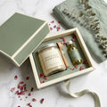 Body Polish & Renewal Gift Box - Sugar Scrub & Body Oil Ritual